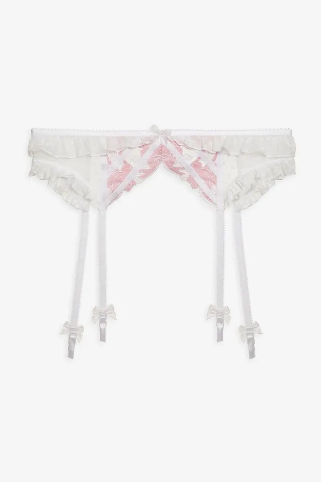 Women Lingerie For Love and Lemons Tawny Garter Belt White Women Lingerie For Love and Lemons Tawny Garter Belt White