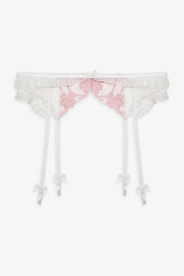 Women Lingerie For Love and Lemons Tawny Garter Belt White Women Lingerie For Love and Lemons Tawny Garter Belt White