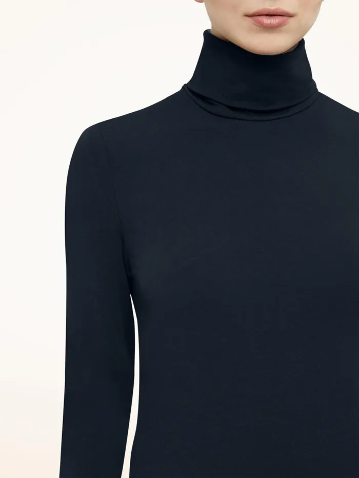Women Longsleeved Tops Wolford Aurora Pullover Admiral