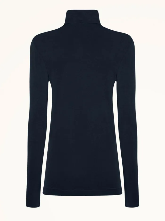 Women Longsleeved Tops Wolford Aurora Pullover Admiral