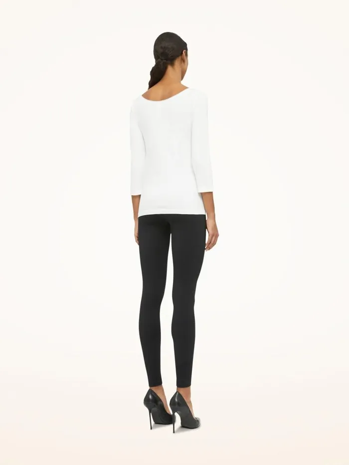 Women Longsleeved Tops Wolford Cordoba Pullover White