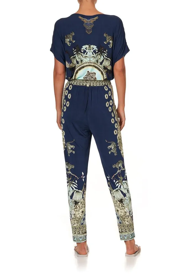Women Loungewear Camilla Harem Pants With Front Pleats A Little Past Twilight