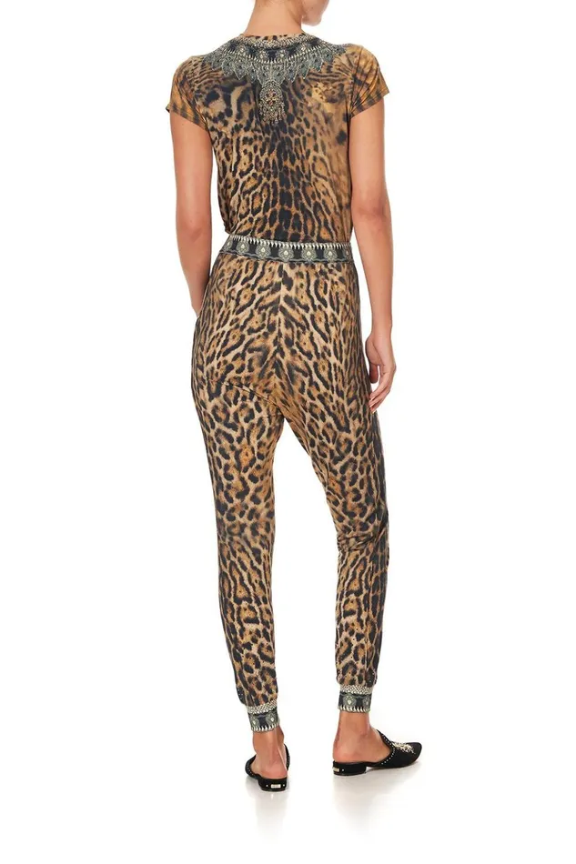 Women Loungewear Camilla Jersey Drop Crotch Pant Ruler Of The Underworld