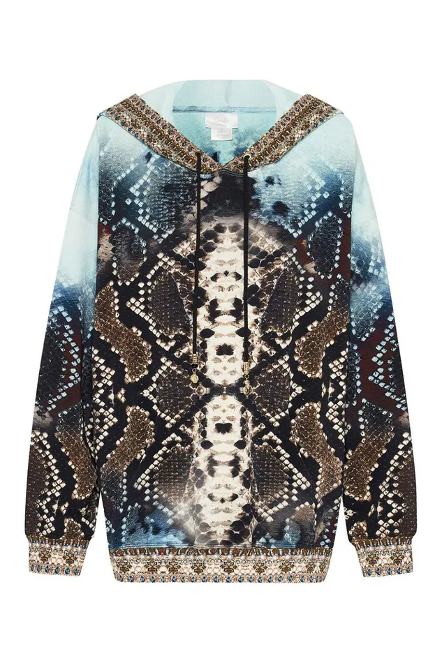 Women Loungewear Camilla Oversize Boyfriend Hoodie Prey