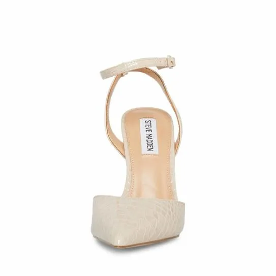 Women LUNAR BEIGE CROCODILE Beige Crocodile Steve Madden Heels Women LUNAR BEIGE CROCODILE Beige Crocodile Steve Madden Heels