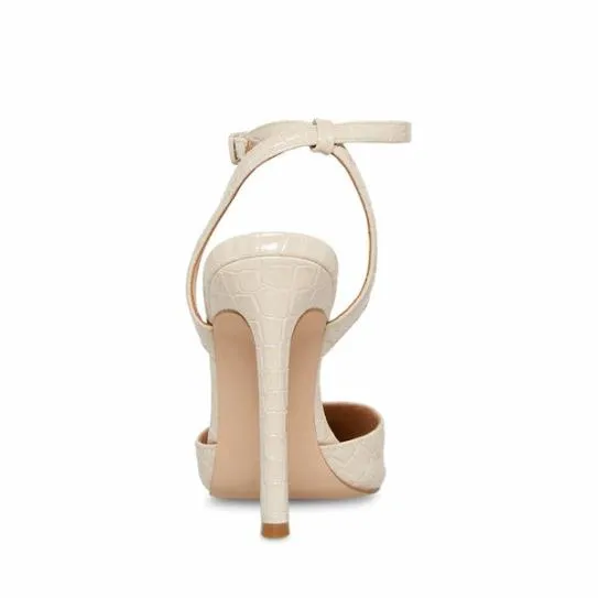 Women LUNAR BEIGE CROCODILE Beige Crocodile Steve Madden Heels Women LUNAR BEIGE CROCODILE Beige Crocodile Steve Madden Heels