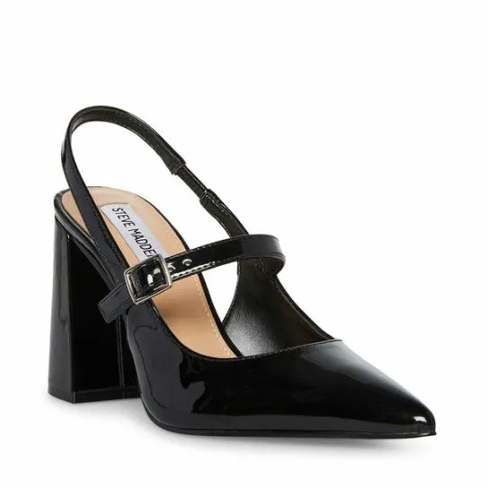 Women MAEGAN BLACK PATENT Black Patent Steve Madden Heels Women MAEGAN BLACK PATENT Black Patent Steve Madden Heels