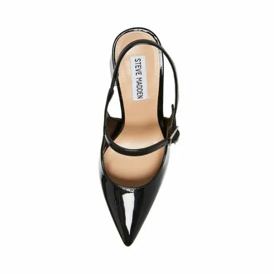 Women MAEGAN BLACK PATENT Black Patent Steve Madden Heels Women MAEGAN BLACK PATENT Black Patent Steve Madden Heels