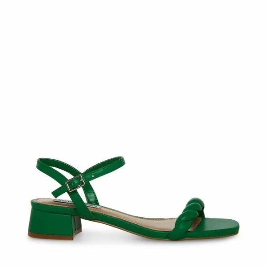 Women MAGNETIC GREEN Green Steve Madden Sandals