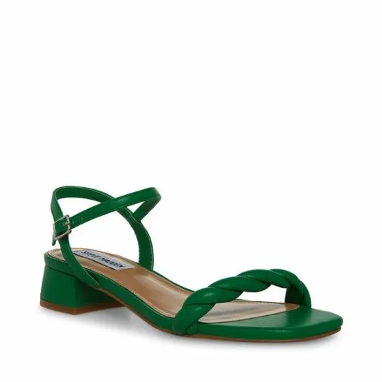 Women MAGNETIC GREEN Green Steve Madden Sandals Women MAGNETIC GREEN Green Steve Madden Sandals
