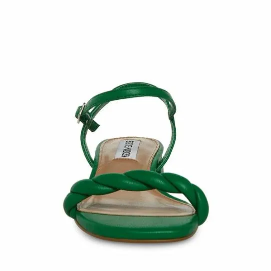 Women MAGNETIC GREEN Green Steve Madden Sandals Women MAGNETIC GREEN Green Steve Madden Sandals