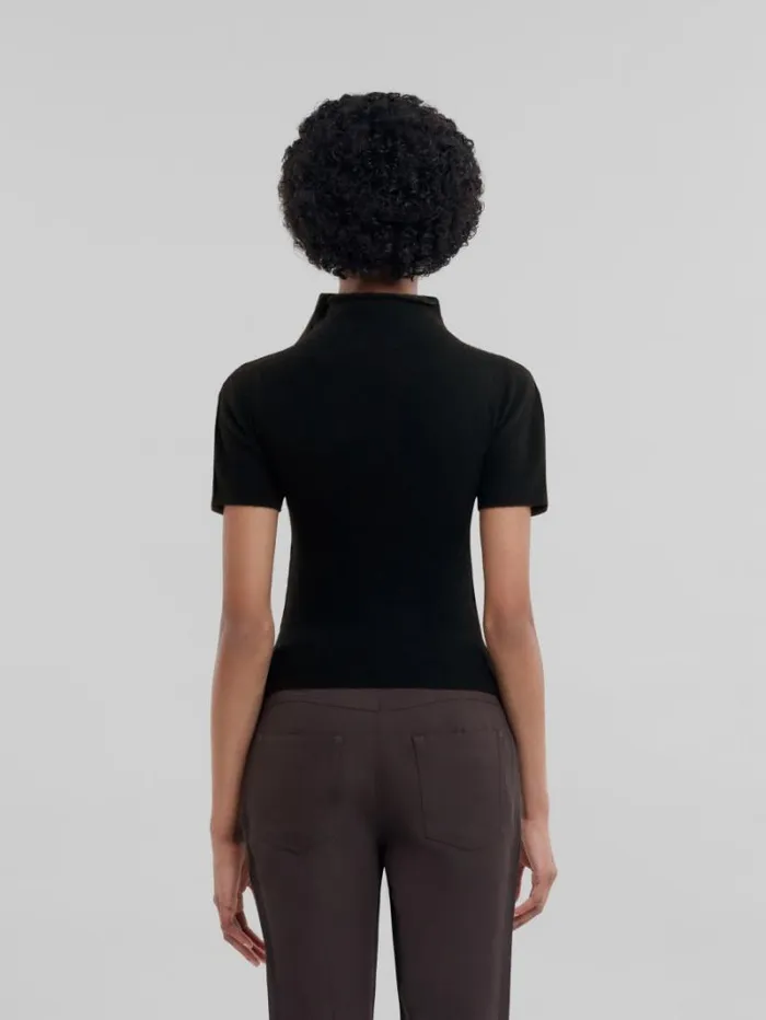 Women Marni Knitwear Brown And Black Wool And Cashmere Sweater