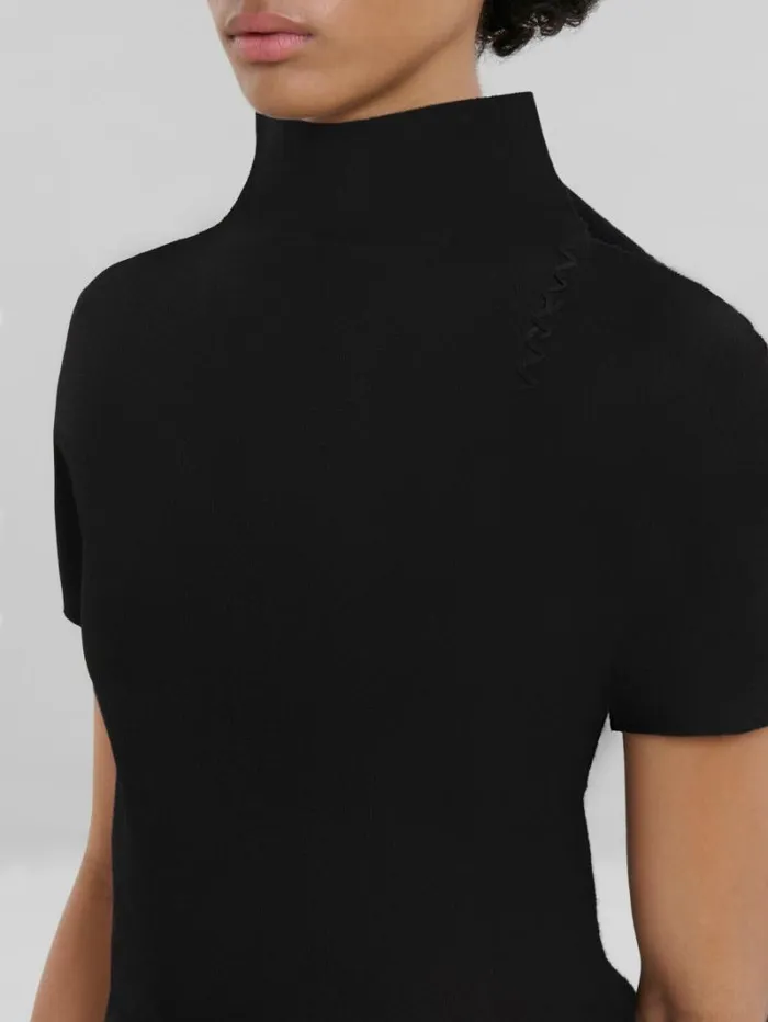 Women Marni Knitwear Brown And Black Wool And Cashmere Sweater
