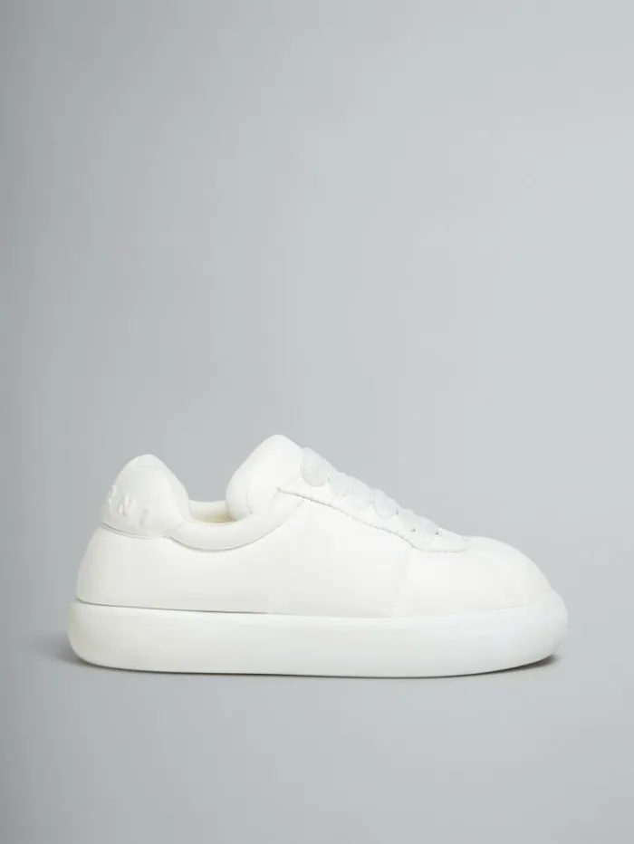 Women Marni Sneakers White Leather Bigfoot 20 Sneaker