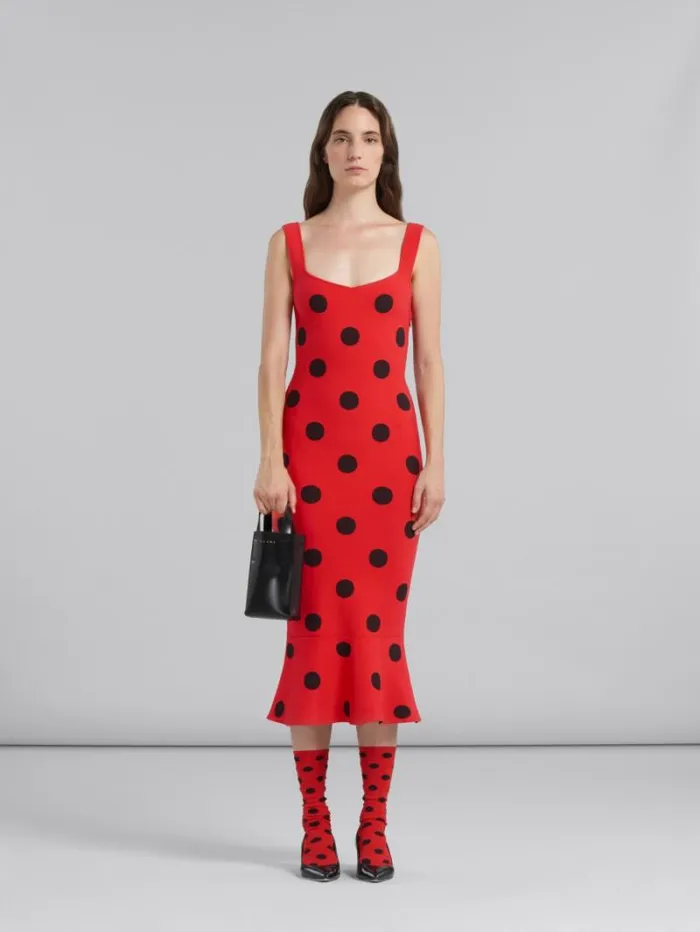 Women Marni Tote Bags Museo Nano Bag In Black Leather
