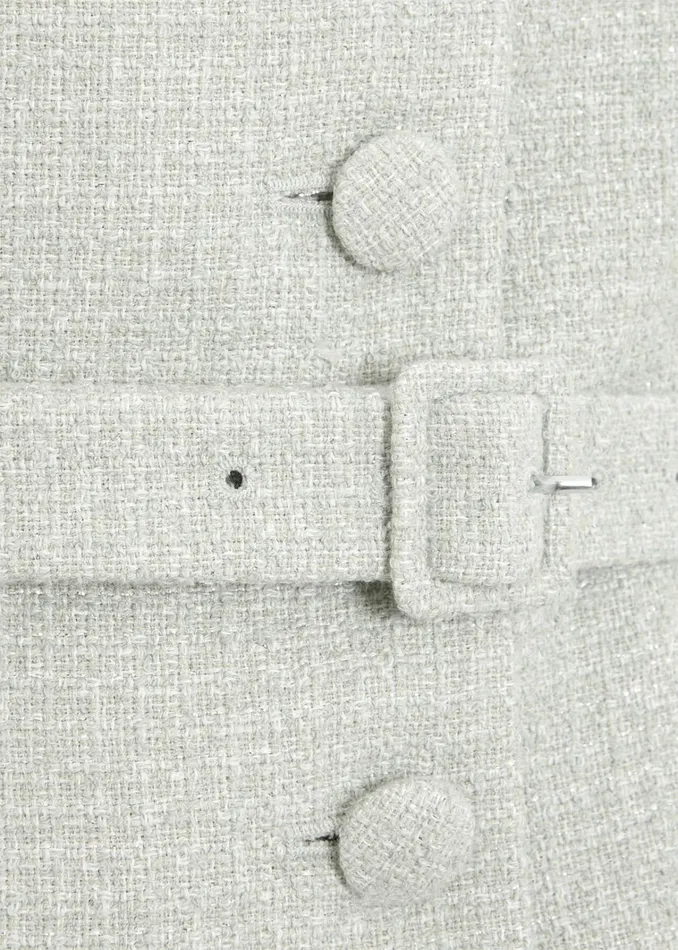 Women Marta Tweed Jacket Sage Green Hobbs Coats and Jackets