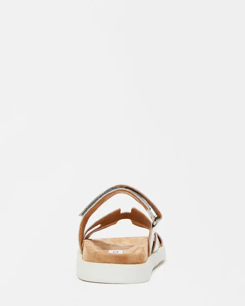 Women MAYVEN SILVER Silver Steve Madden Sandals Women MAYVEN SILVER Silver Steve Madden Sandals