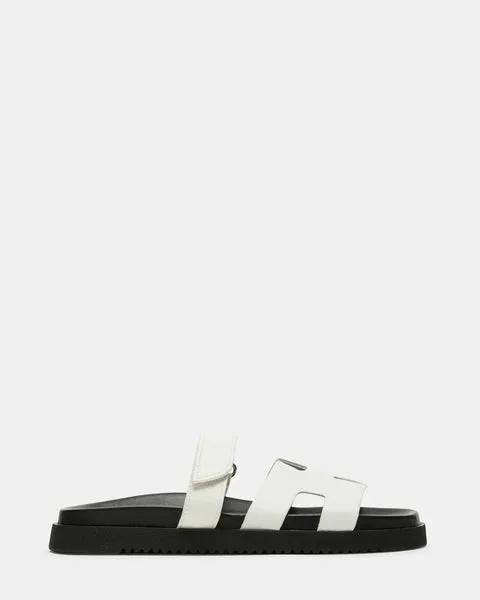 Women MAYVEN WHITEBLACK White Black Steve Madden Sandals