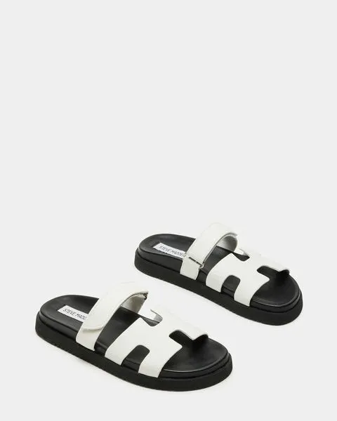 Women MAYVEN WHITEBLACK White Black Steve Madden Sandals Women MAYVEN WHITEBLACK White Black Steve Madden Sandals