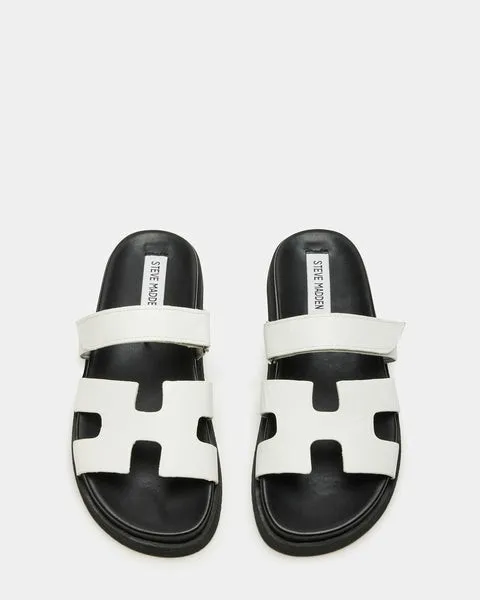 Women MAYVEN WHITEBLACK White Black Steve Madden Sandals Women MAYVEN WHITEBLACK White Black Steve Madden Sandals