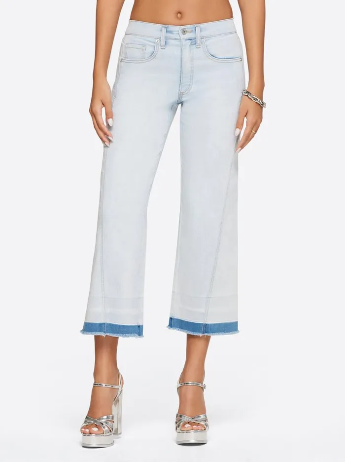 Women Melody Wide Leg Crop In Rejoice Jessica Simpson Denim