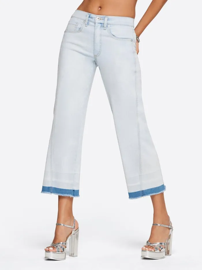 Women Melody Wide Leg Crop In Rejoice Jessica Simpson Denim