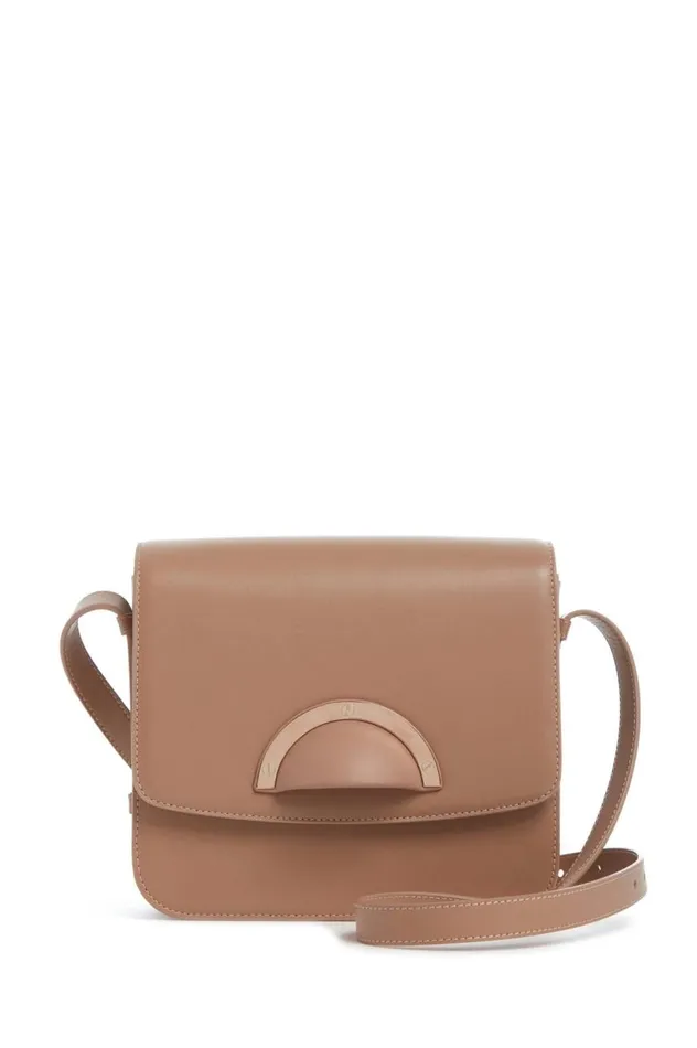 WomenMen Crossbody Bags Gabriela Hearst Bethania Crossbody Box Bag In Nude Leather
