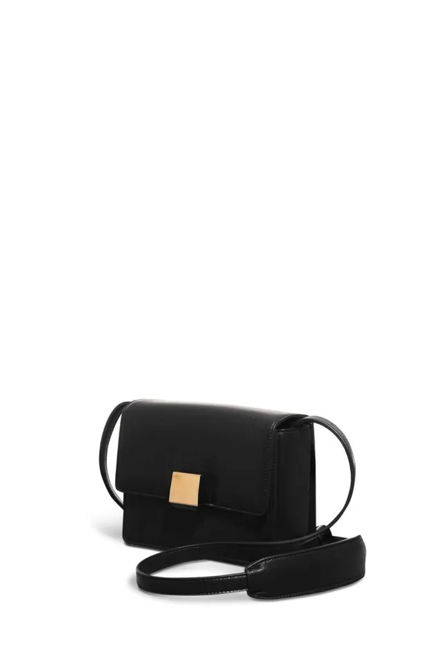 WomenMen Crossbody Bags Gabriela Hearst Mercedes Bag In Black Nappa Leather