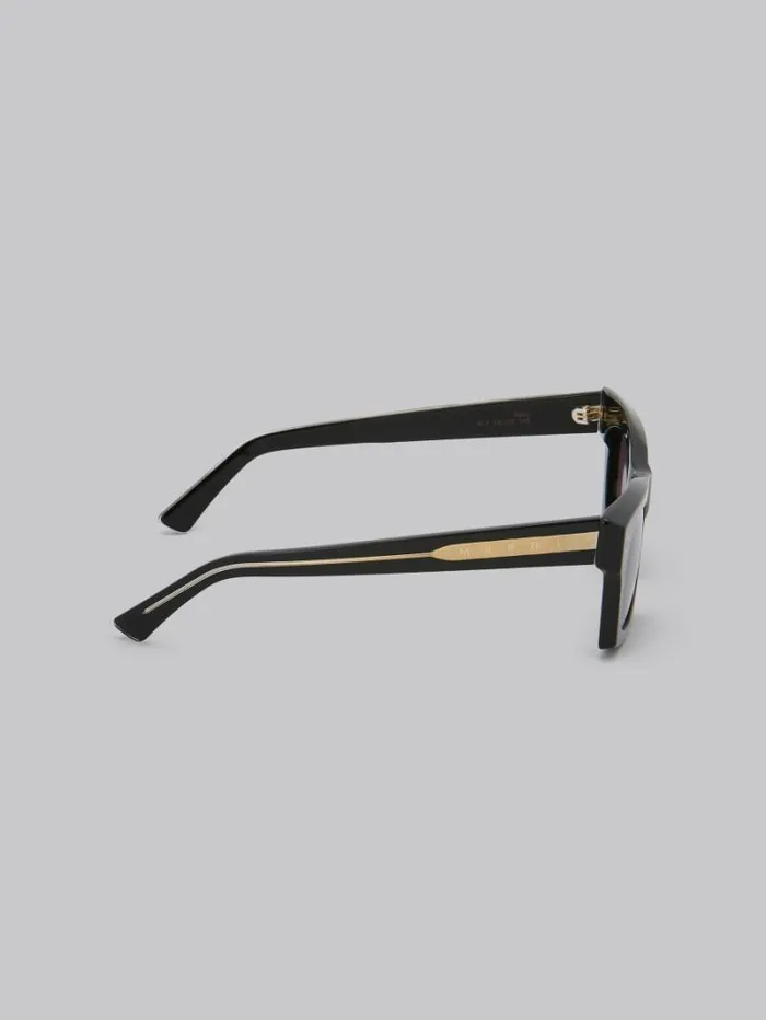 WomenMen Marni Sunglasses Black Edku Sunglasses
