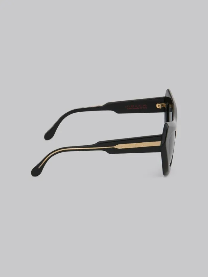 WomenMen Marni Sunglasses Devil039s Pool Black Sunglasses