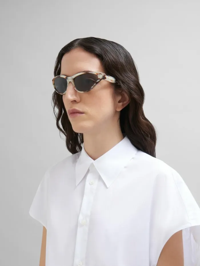 WomenMen Marni Sunglasses Starshell Mavericks Sunglasses