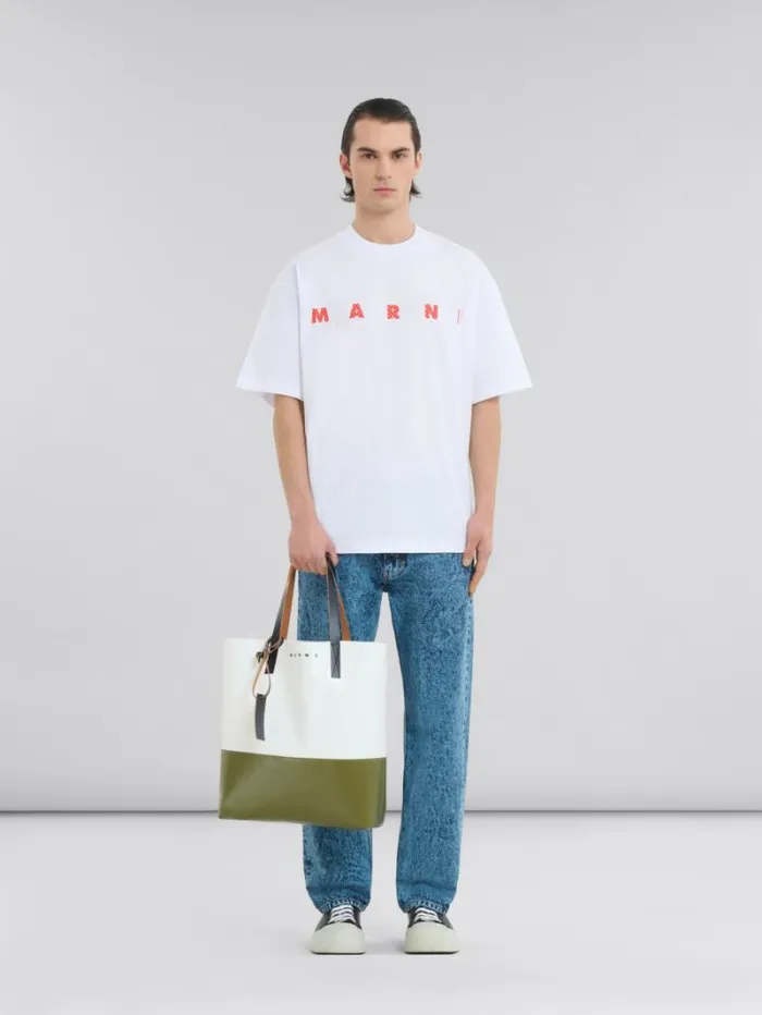 WomenMen Marni Tote Bags ColourBlock Shopping Bag