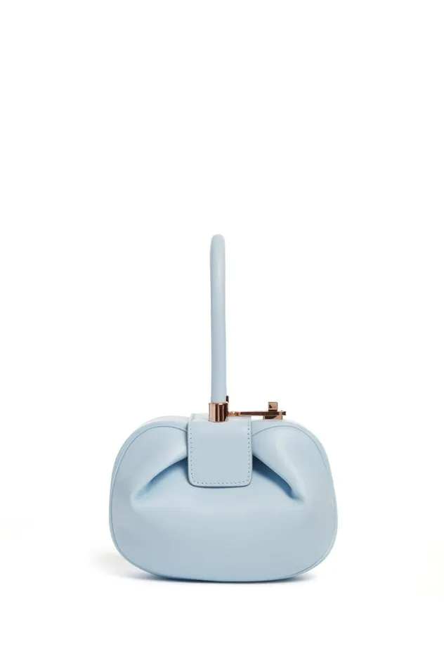 WomenMen Mini Bags Gabriela Hearst Demi Bag In Light Blue Nappa Leather