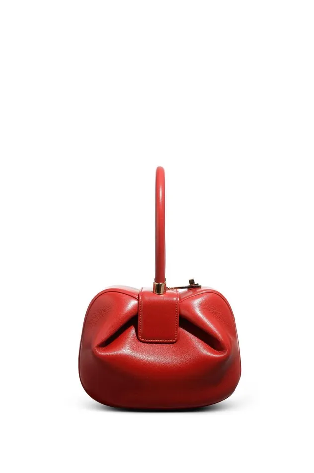 WomenMen Top Handles Gabriela Hearst Demi Bag In Red Nappa Leather