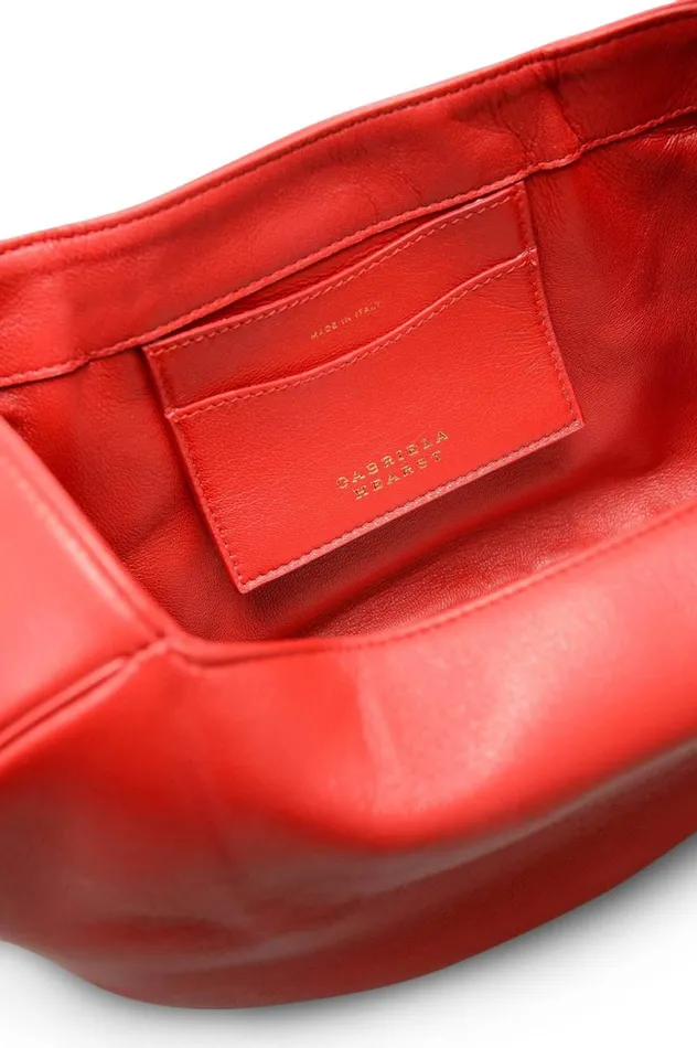 WomenMen Top Handles Gabriela Hearst Demi Bag In Red Nappa Leather
