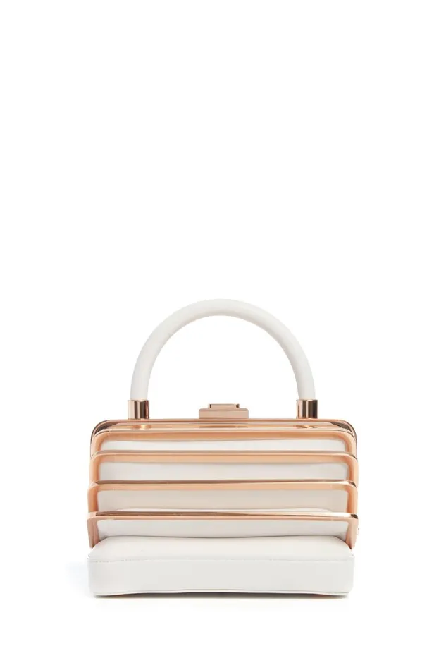 WomenMen Top Handles Gabriela Hearst Diana Midas Bag In Ivory Nappa Leather