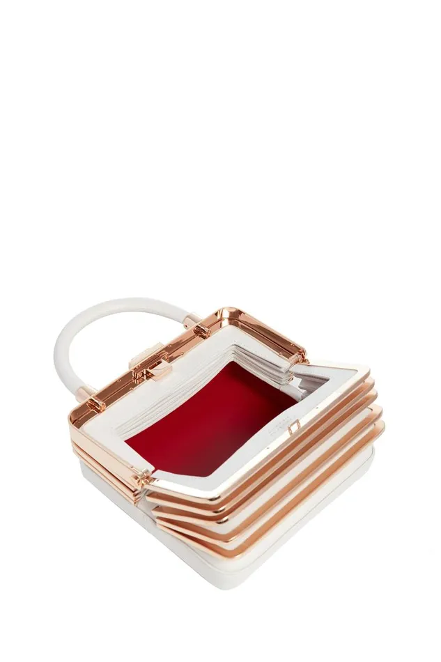 WomenMen Top Handles Gabriela Hearst Diana Midas Bag In Ivory Nappa Leather