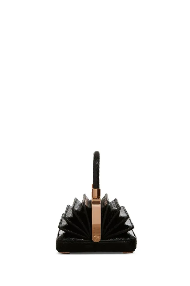 WomenMen Top Handles Gabriela Hearst Mini Diana Bag In Black Snakeskin
