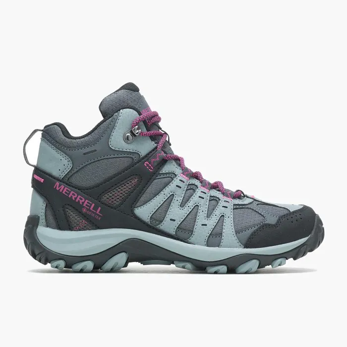 Women Merrell Boots Accentor Sport 3 Mid GORETEX Monumentfuchsia
