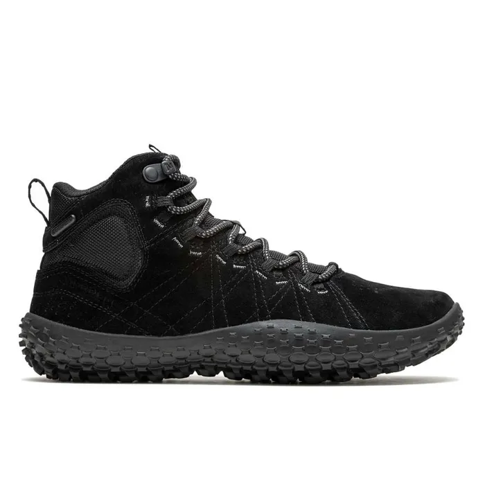 Women Merrell Boots Wrapt Mid Waterproof Blackblack
