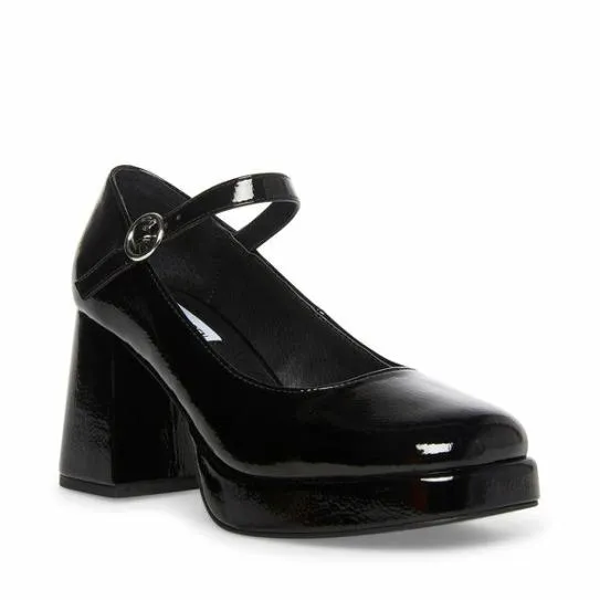 Women MINGLE BLACK PATENT Black Patent Steve Madden Heels Women MINGLE BLACK PATENT Black Patent Steve Madden Heels