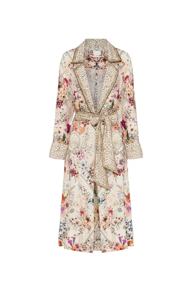 Women Modest Clothing Camilla Soft Trench With French Cuff Sew In Love