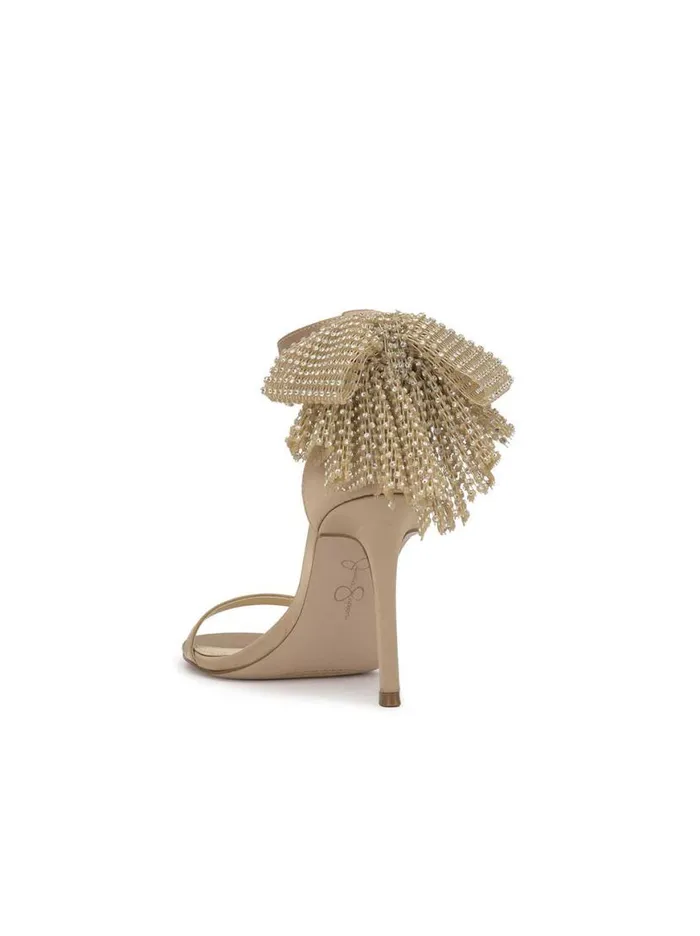 Women Moure Bow Heel In Champagne Jessica Simpson Pumps