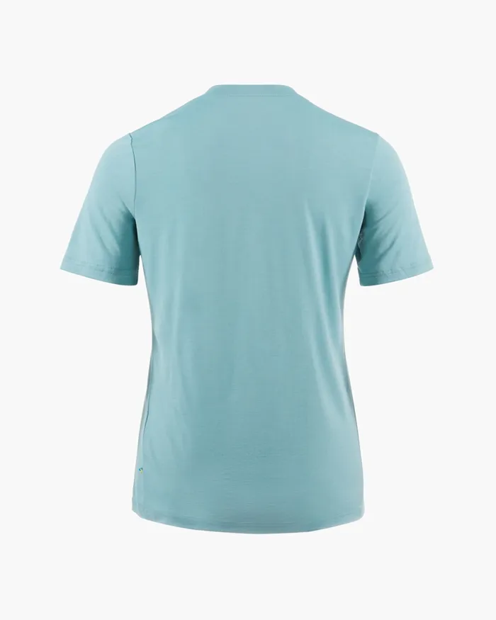 Women Narfi Short Sleeve Tee Mineral Blue Klttermusen TShirts