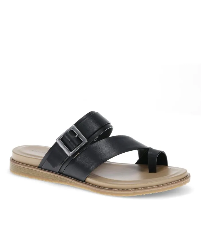Women Nat Slide Sandal Black Baretraps Slides and Slip On Sandals