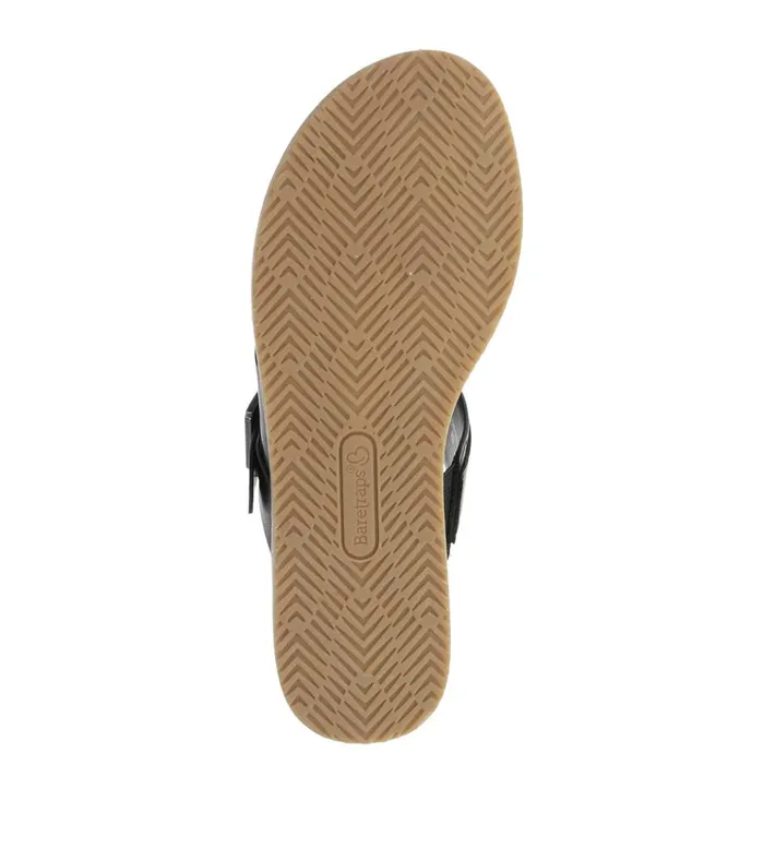 Women Nat Slide Sandal Black Baretraps Slides and Slip On Sandals