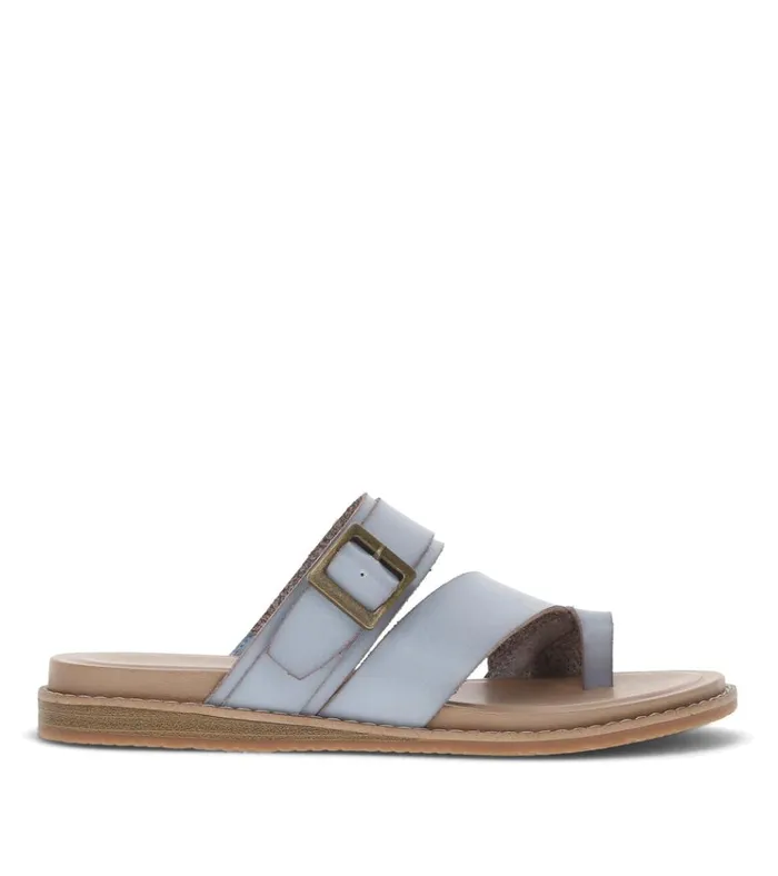 Women Nat Slide Sandal Island Blue Baretraps Slides and Slip On Sandals
