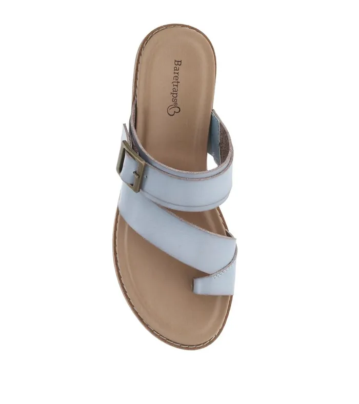 Women Nat Slide Sandal Island Blue Baretraps Slides and Slip On Sandals