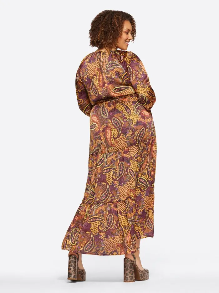 Women Natalia Dress In Paisley Confetti Jessica Simpson Dresses