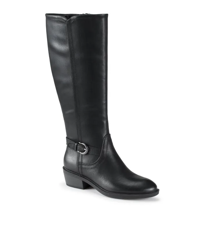 Women Nena Riding Boot Black Baretraps Knee High Boots
